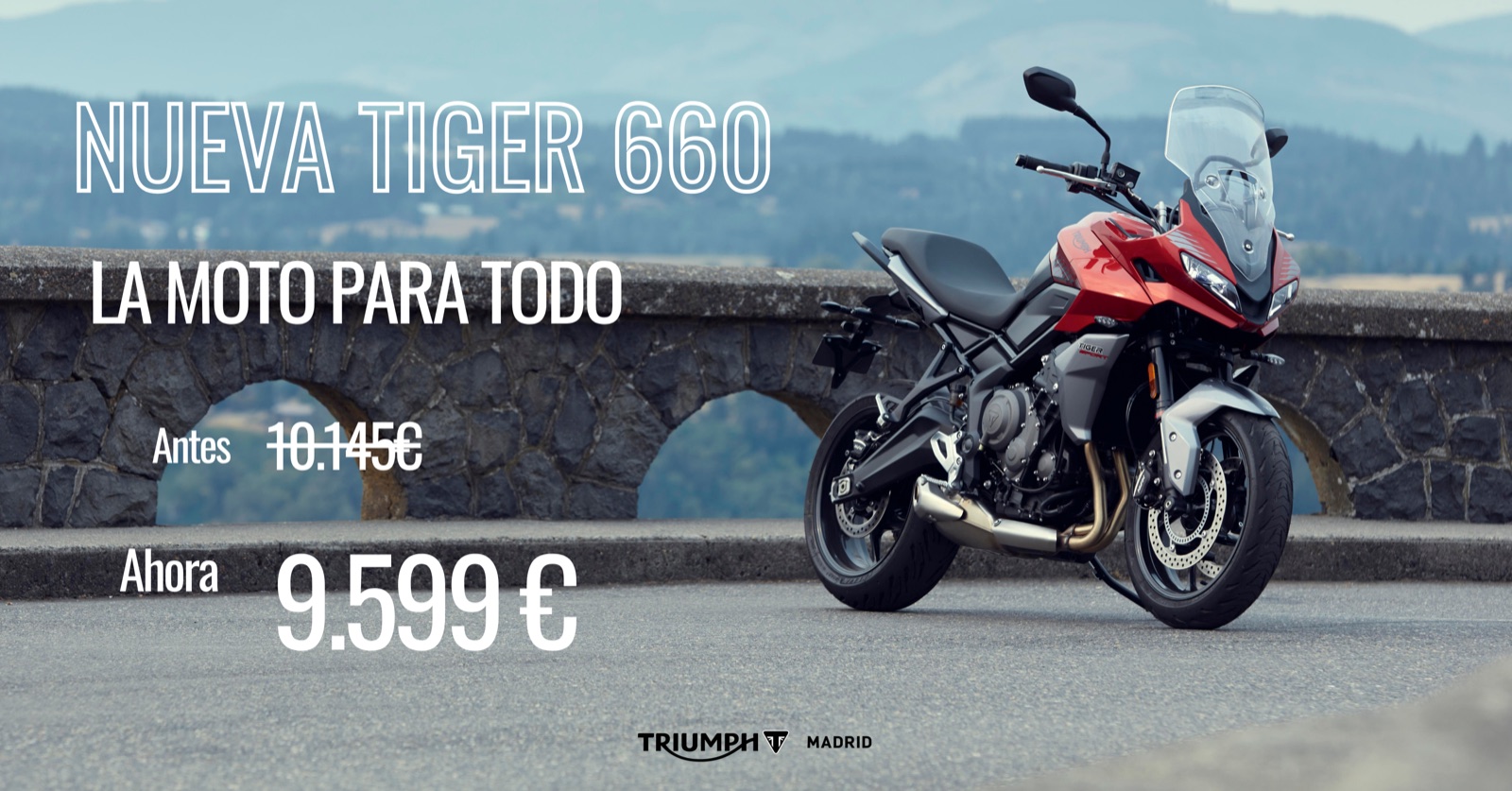 Nueva Tiger 660 · La moto para todo — Triumph Madrid